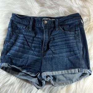 Hollister woman’s juniors blue Jean shorts size 3
